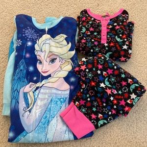 6/6X fleece pajamas